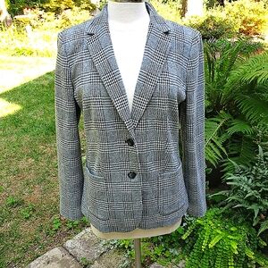 Talbots Houndstooth Jacket
